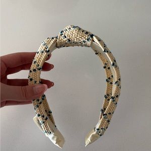 Anthropologie Straw Headband (BRAND NEW)